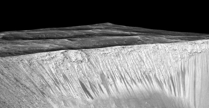 Жидкая вода на Марсе